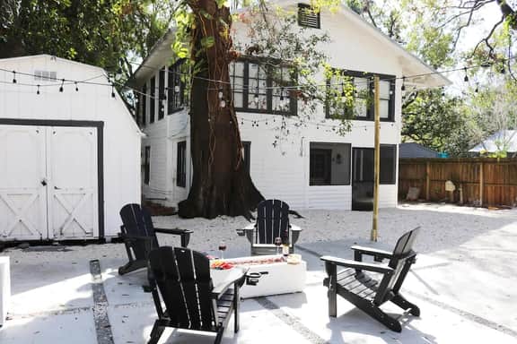 Outdoor Hangout w BBQ Firepit Bocce Ball and More - Image 3